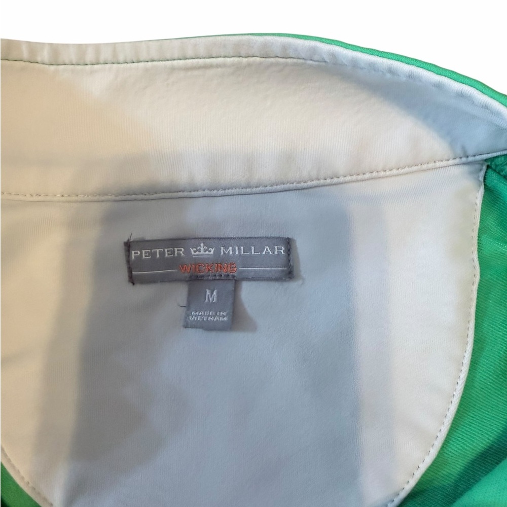 💜Peter Millar Perth Mélange Performance Quarter-Zip. - Picture 9 of 12